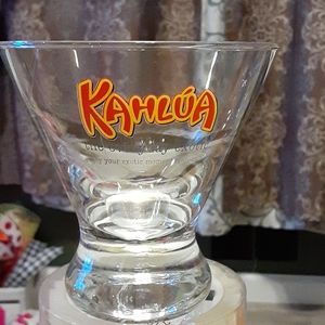 Kahlua bar glass vintage